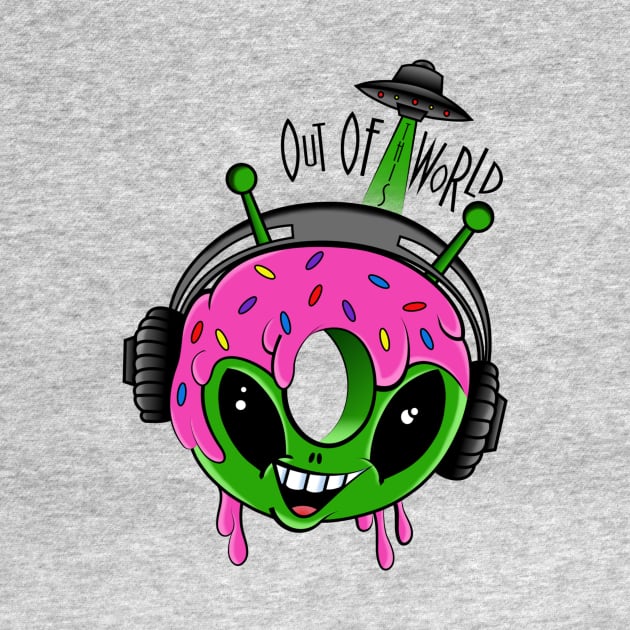 OUT OF THIS WORLD DONUTS by art_of_josh